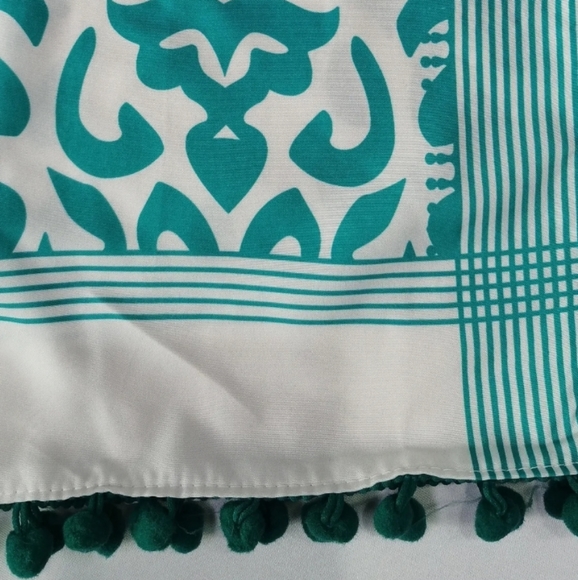 Pompom Trim Kimono - Picture 2 of 2